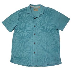 WP Weatherproof Men's Jacquard Print Soft Terry Shirt - Green